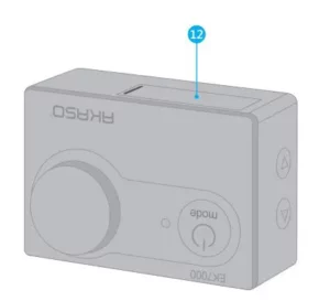 AKASO EK7000 WiFi 4K Action Camera Manual Image