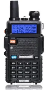 Baofeng UV-5R Two Way Radio Dual Band Walkie Talkie Manual Image