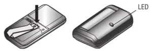 CHAMBERLAIN 950EV 1-Button Remote Control Manual Image