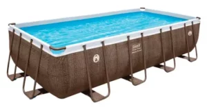Coleman 13382 Power Steel Rectangular Pools Manual Image