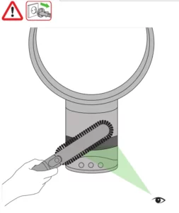 Dyson AM01 Fan Manual Image
