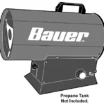 Harbor Freight Bauer 30K-60K BTU Forced Air Propane Portable Heater Manual Thumb