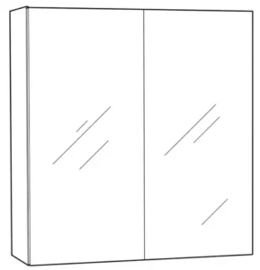 IKEA 202.051.71 LILLÅNGEN Mirror Cabinet Manual Image