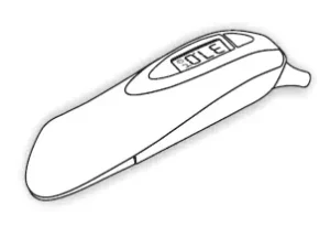 Infrared Ear Thermometer KI-8170 Manual Image