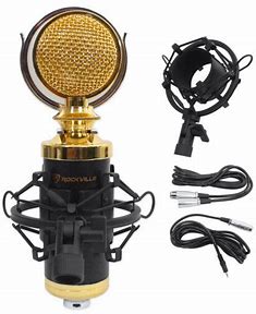 Rockville RCM02 Condenser Microphone Manual Image