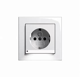 GIRA SCHUKO Socket Outlet with Voltage Overload Protection Manual Image