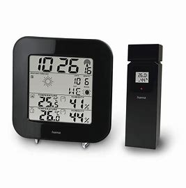 hama 00186310 EWS-200 Weather Station Wetterstation Manual Image