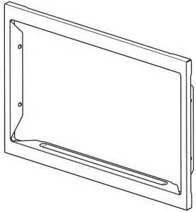 Panasonic NN-TK81KC 24-Inch Microwave Trim Kit Manual Image