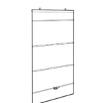 IKEA RINGBLOMMA Roman Blind Manual Thumb