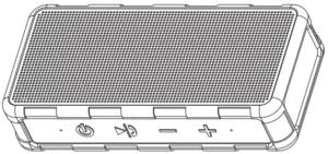 amazon Portable Outdoor IPX5 Waterproof Bluetooth Speaker Manual Image
