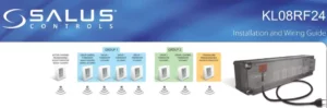SALUS KL08RF24 UPC Wireless Control Box Manual Image