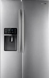 Samsung RS30 and RSG307 side-by-side refrigerator error codes Manual Image
