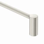 MOEN YB0424BN Align 24 Inch Towel Bar, Brushed Nickel Manual Thumb