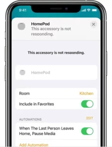 Apple If HomePod isn’t responding Manual Image