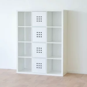 IKEA KALLAX Shelving Unit white 112x147cm Manual Image