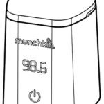 munchkin MKFE0769-01 98 Degree Digital Bottle Warmer Manual Thumb