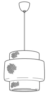 IKEA 703.116.97 SINNERLIG Pendant Ligh Manual Image