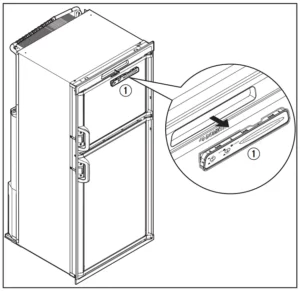 DOMETIC DM2652 Refrigerator Americana Manual Image