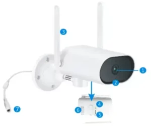 ANRAN B04 Security Camera Manual Image
