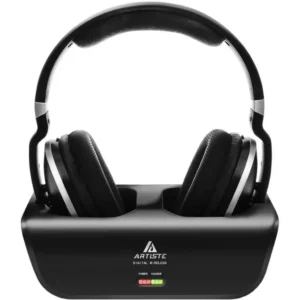 ARTISTE ADH300J 2.4GHz Digital Over-Ear Stereo Headphone for TV Manual Image