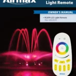 Airmax RGBW LED Light Remote Manual Thumb