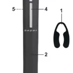 Beper AV.100 Electric corkscrew Manual Thumb