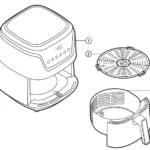 CHEFMAN RJ38-SQ-45T TurboFry Touch Air Fryer Manual Thumb