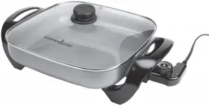 COPPER CHEF Electric Skillet CM-813 Manual Image