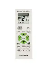 THOMSON Remote Control for Air Conditioners Manual Image