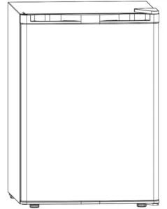 ConServ Compact Refrigerator CREF 26 SS Manual Image