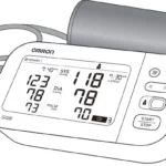 OMRON BP7350 Upper Arm Blood Pressure Monitor Manual Thumb