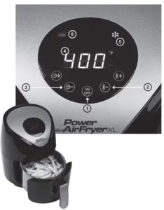 TRISTAR YJ-803A Power AirFryer XL Manual Image
