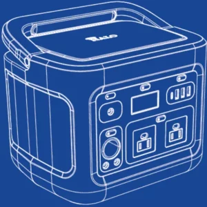 HALO Portable Back-up Power Station Manual Image