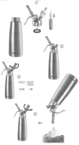 HENDI Cream Whipper Manual Image