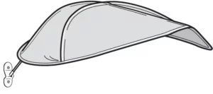 IKEA 703.384.04 LOVA Bed Canopy Manual Image