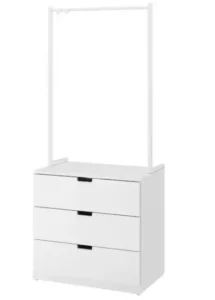 IKEA NORDLI Chest of 3 Drawers 80x192cm Manual Image