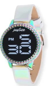 Justice Watch JSE40062WM LED How to Set Time and More Manual Image