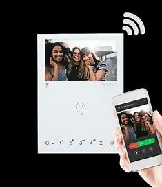 Comelit 6741W Mini Hands-Free WiFi Door Entry Monitor Manual Image