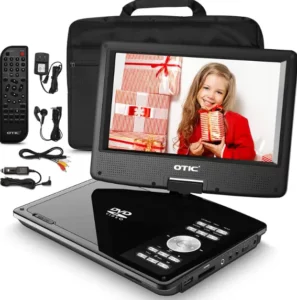 OTIC HJ10PRB01 Bluetooth Portable DVD Player Manual Image