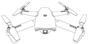 NEHEME NH525 Drone 6 Axis Gyro Manual Image