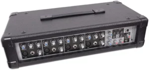 ROCKVILLE RPM45 4-Channel Wood Cabinet Powered Mixer with USB Manual Image