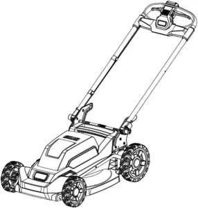 RYOBI RY401018 20 Inch 40 Volt Lawn Mower Manual Image