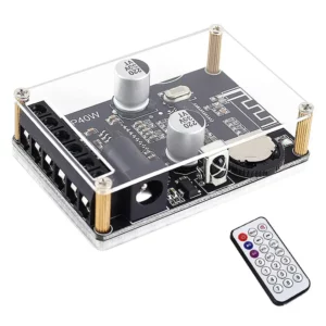Remote control DC 5V-24V Stereo Bluetooth Power Amplifier Module Manual Image