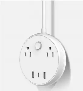 MONOPRICE 2 Outlet 57-Watt USB-C Power Strip Manual Image