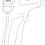 MEDIC THERAPEUTICS ROHS Portable Contactless Digital Infrared Instructions Thumb