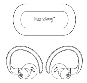 heyday True Wireless Sport Earbuds Manual Image