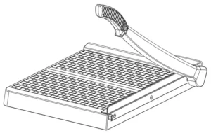 amazon basics Paper Trimmer Manual Image