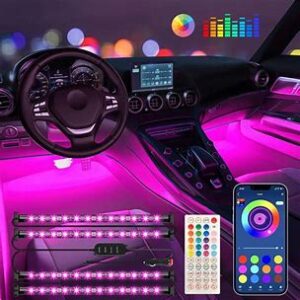 Keepsmile KS-1213 RGB Car LED Strip Light Manual Image