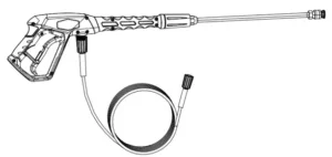 greenworks 150917 Electric Pressure Washer Replacement Gun and Hose Kit Manual Image