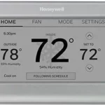 Honeywell Home RTH9585WF1004 Wi-Fi Smart Color Thermostat Manual Thumb